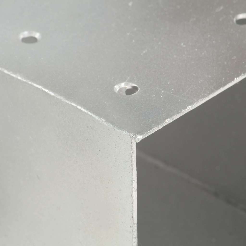 Spojnici za stupove u Y-obliku 4 kom pocinčani metal 71 x 71 mm
