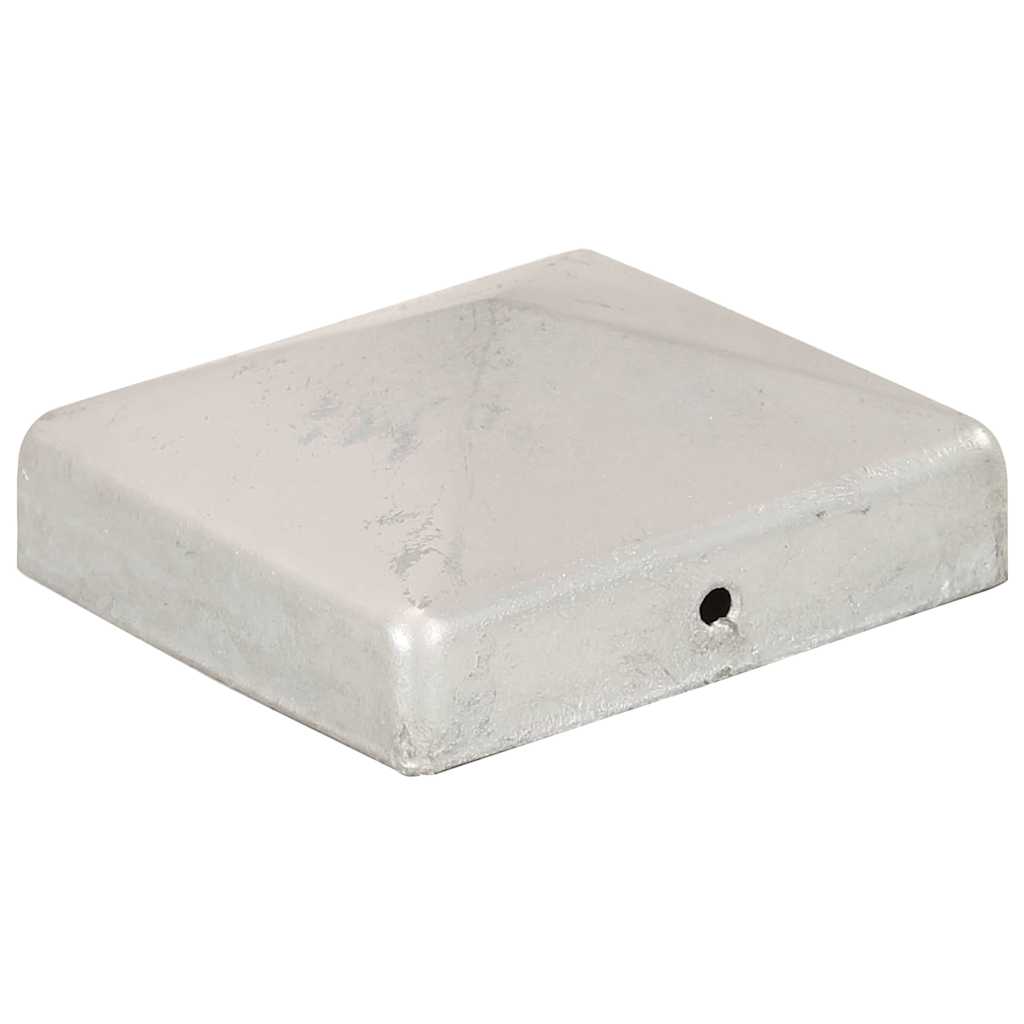 Piramidalni poklopci za stupove ograde 6 kom metalni 81 x 81 mm