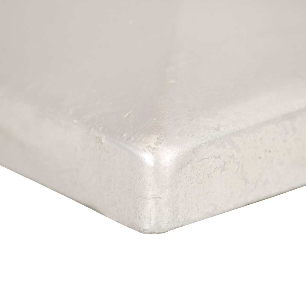 Piramidalni poklopci za stupove ograde 6 kom metalni 81 x 81 mm