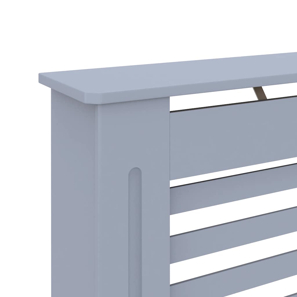 Pokrov za radijator antracit 152 x 19 x 81,5 cm MDF