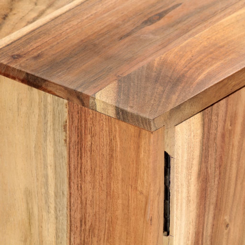 TV ormarić 118 x 30 x 45 cm od masivnog bagremovog drva