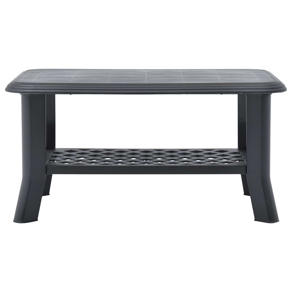 Stolić za kavu antracit 90 x 60 x 46 cm plastični