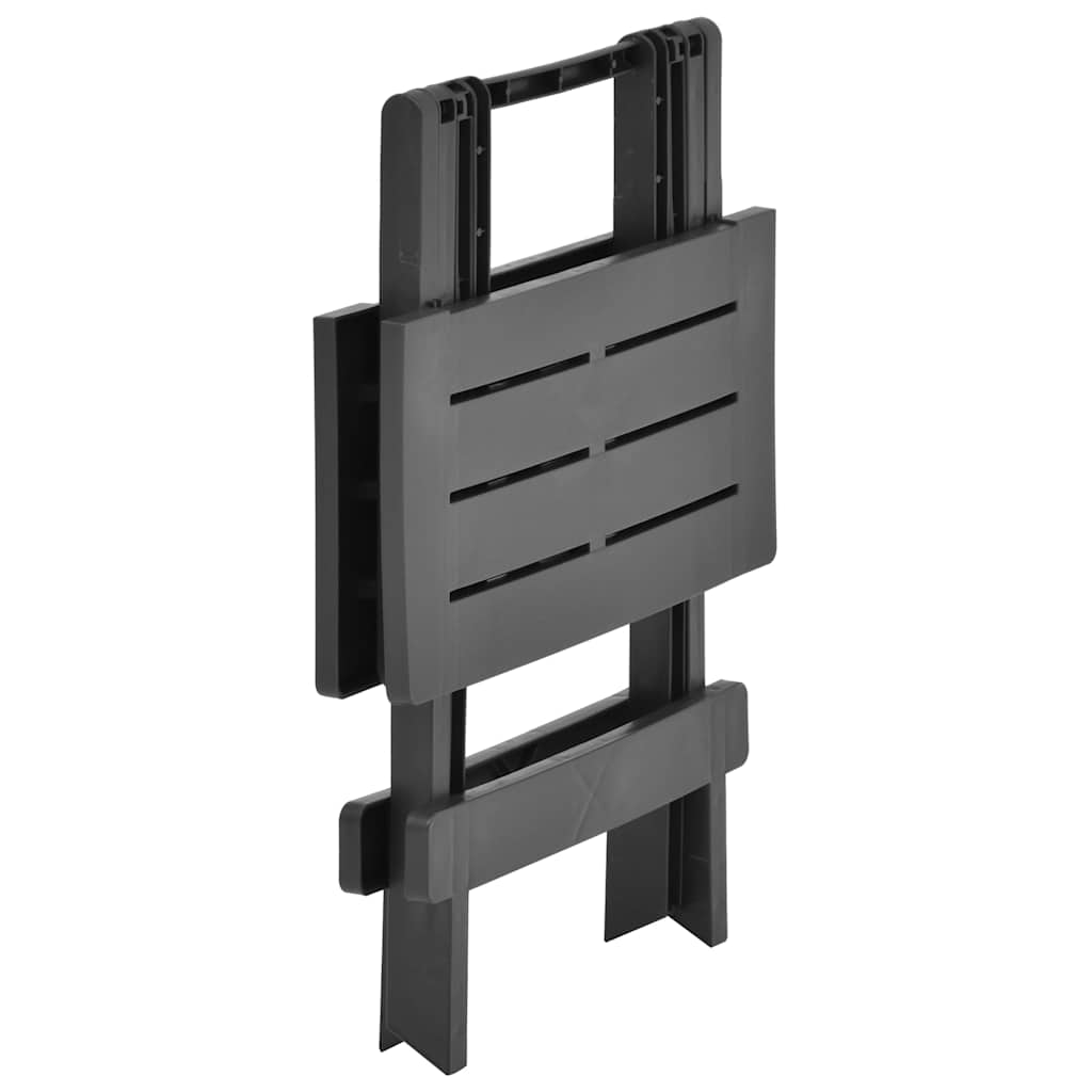 Sklopivi vrtni stol antracit 45 x 43 x 50 cm plastični