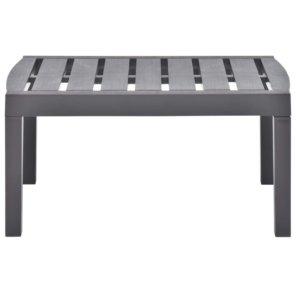 Vrtni stol boja kave 78 x 55 x 38 cm plastični