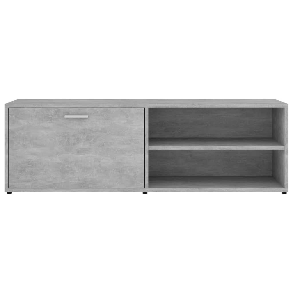 TV ormarić siva boja betona 120 x 34 x 37 cm konstruirano drvo