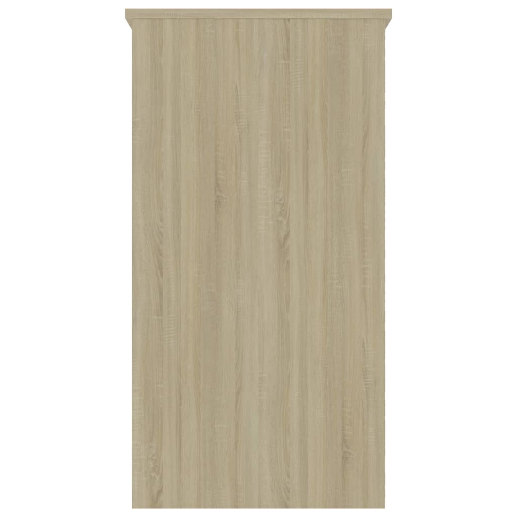 Radni stol boja hrasta sonome 80 x 40 x 75 cm konstruirano drvo