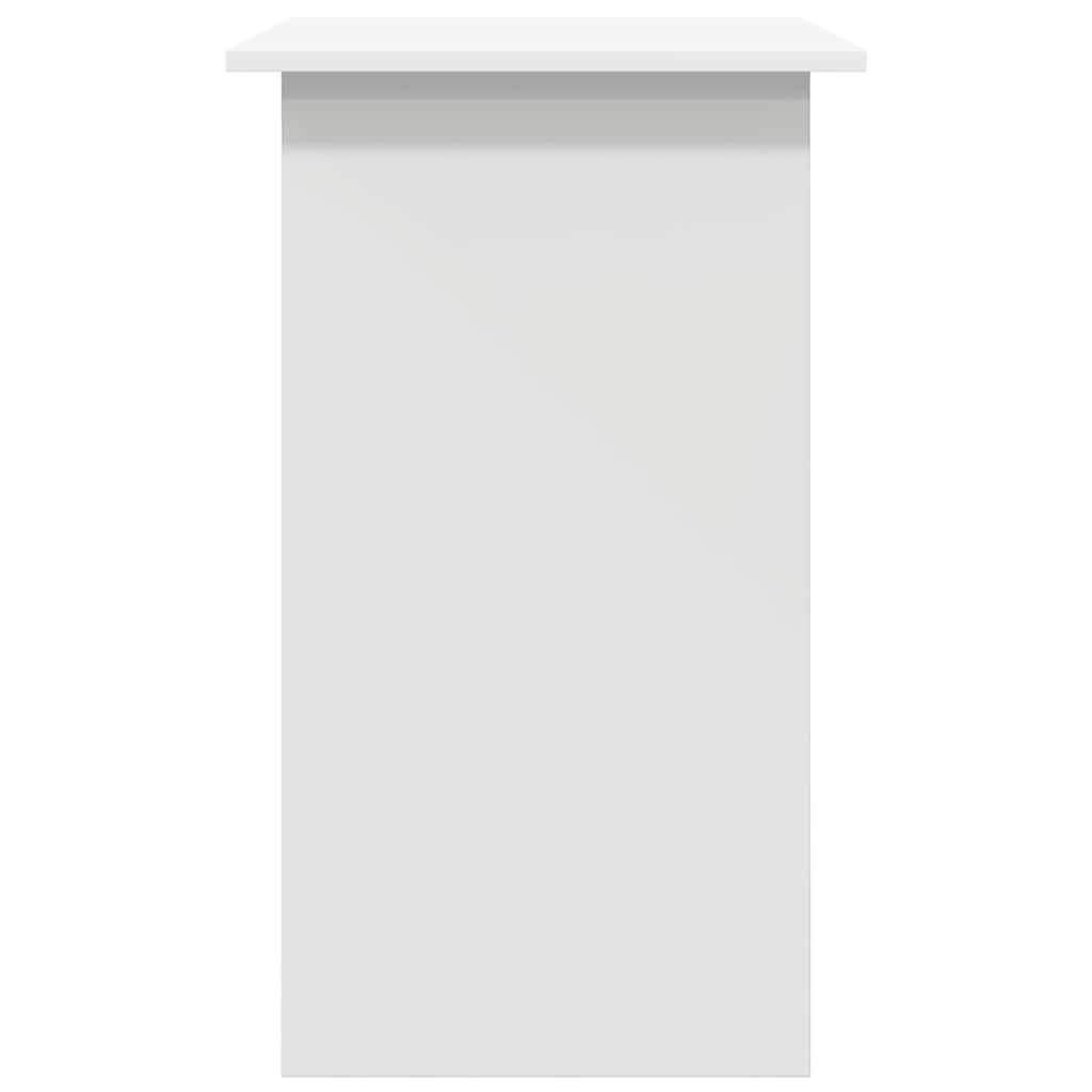 Radni stol bijeli 80 x 45 x 74 cm od konstruiranog drva