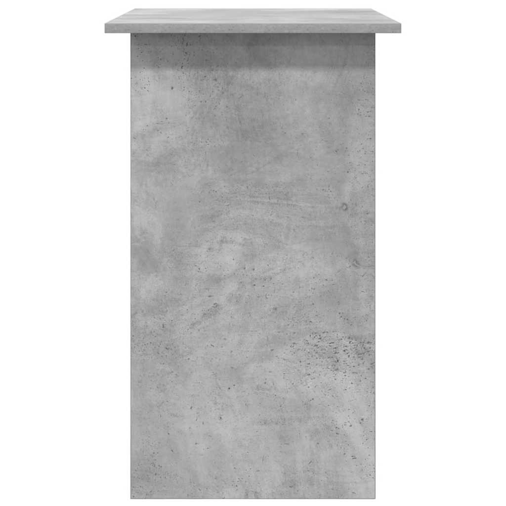 Radni stol siva boja betona 80 x 45 x 74 cm konstruirano drvo