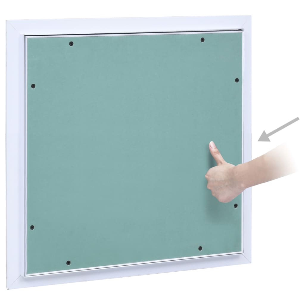 Pristupna ploča s aluminijskim okvirom i knaufom 400 x 400 mm