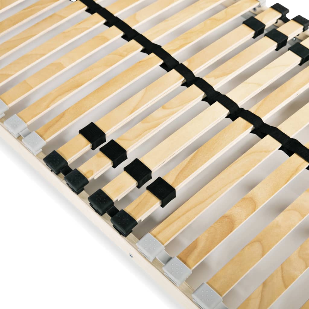 Podnice za krevet 2 kom s 28 letvica i 7 zona 90 x 200 cm