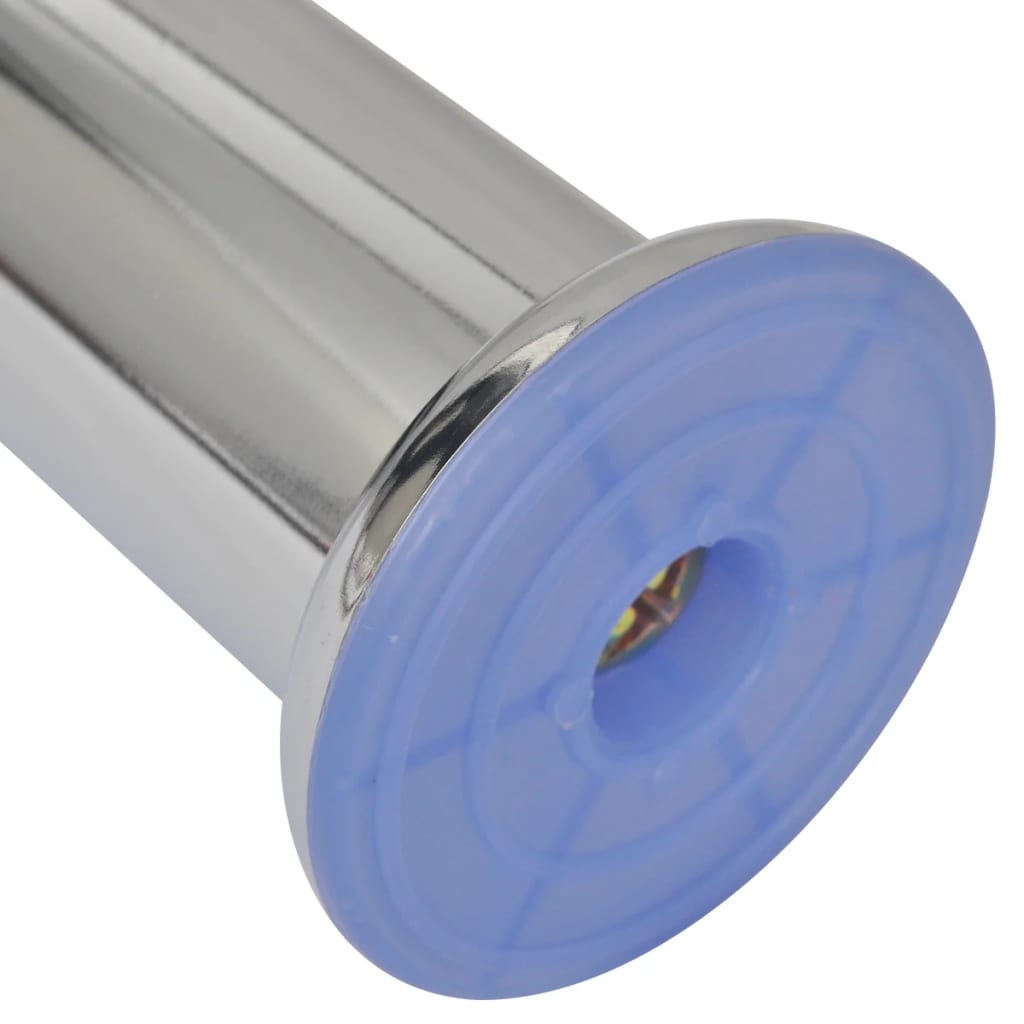 Noge za kauč 8 kom okrugle kromirane 120 mm