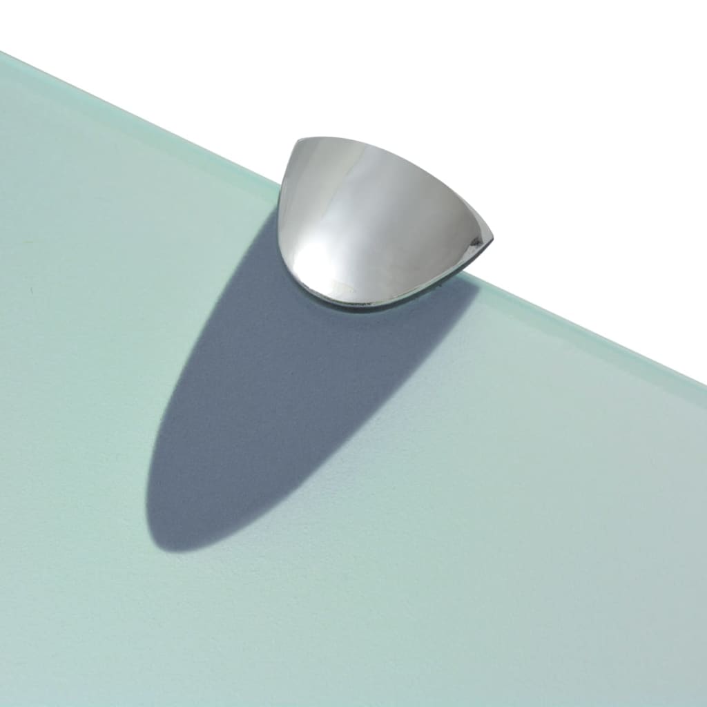 Zidne police 2 kom staklene 70 x 10 cm 8 mm