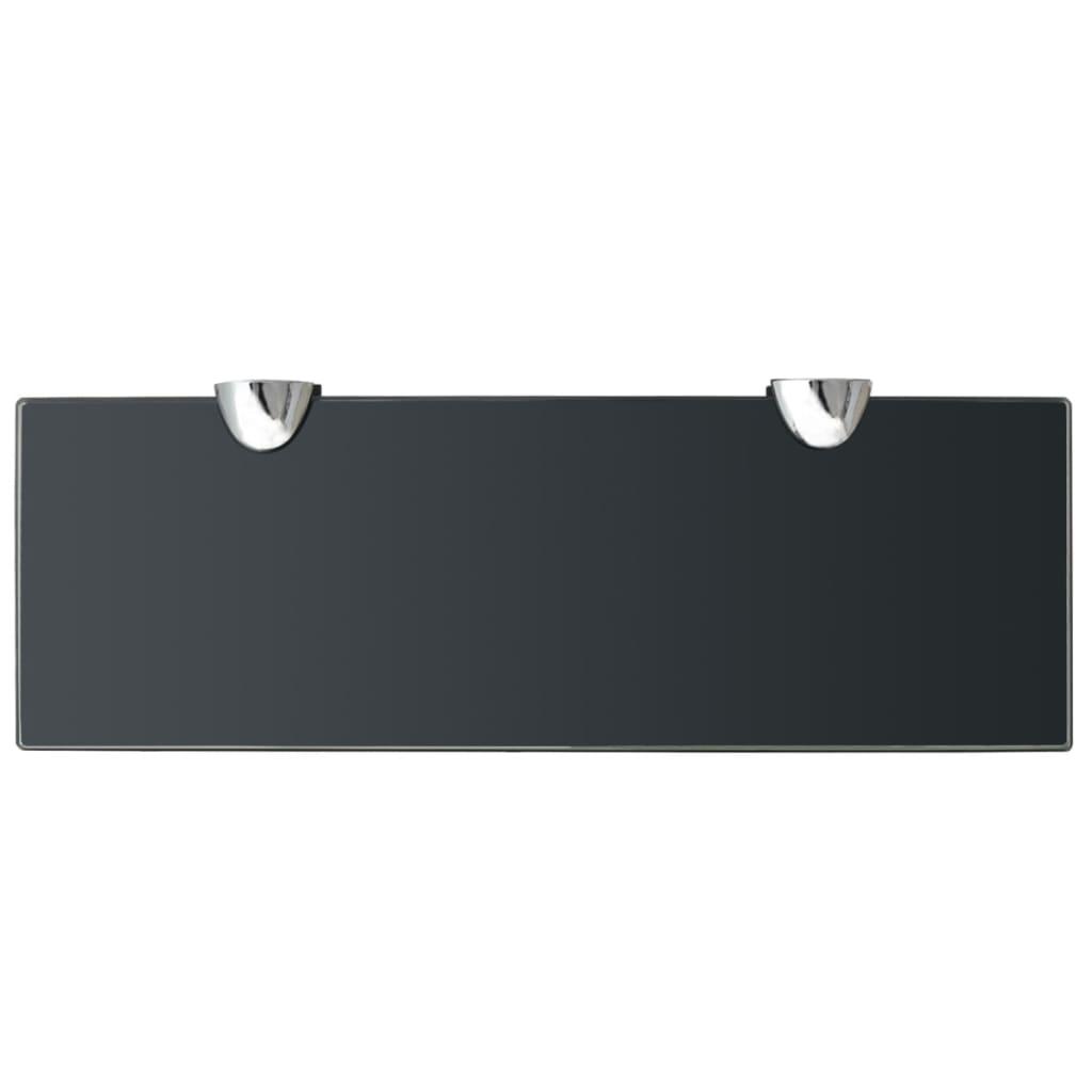 Zidne police 2 kom staklene 30 x 10 cm 8 mm