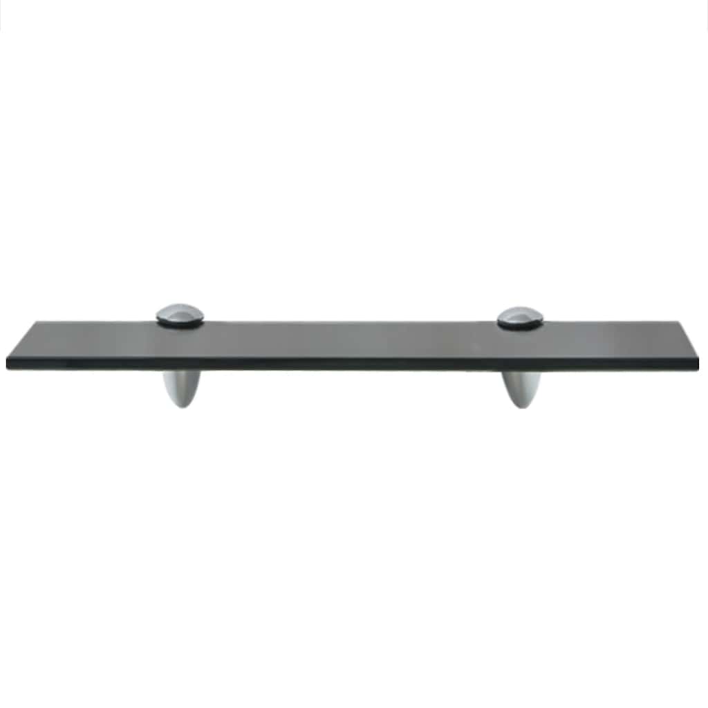 Zidne police 2 kom staklene 40 x 10 cm 8 mm
