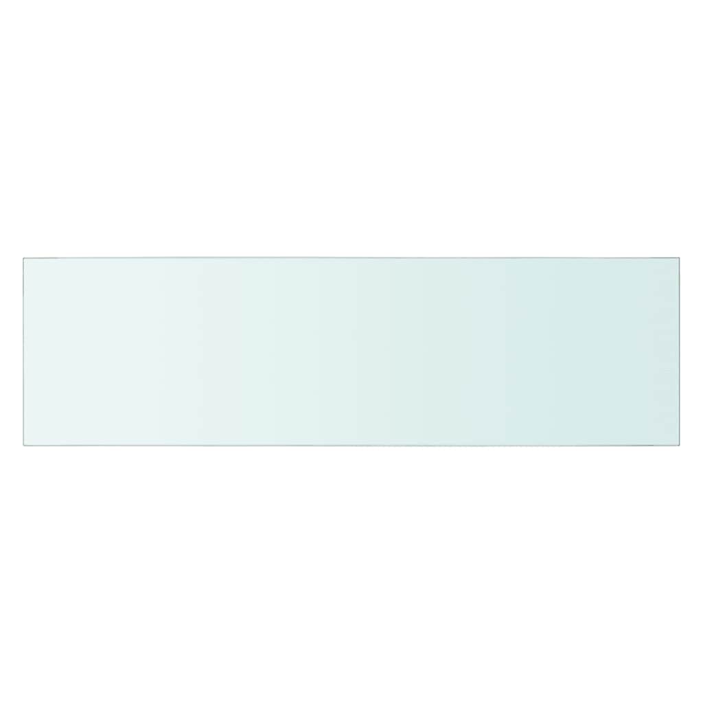 Ploče za police 2 kom staklene prozirne 70 x 20 cm