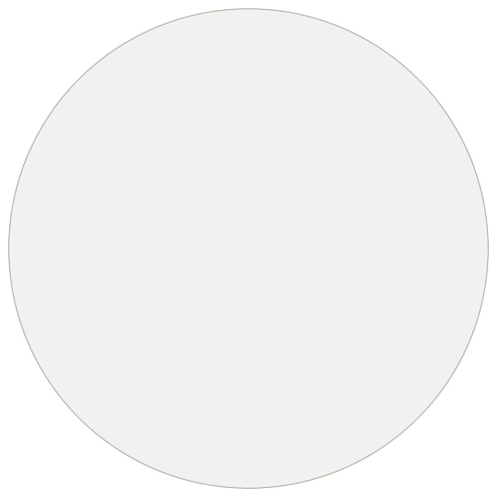 Zaštita za stol prozirna Ø 80 cm 2 mm PVC
