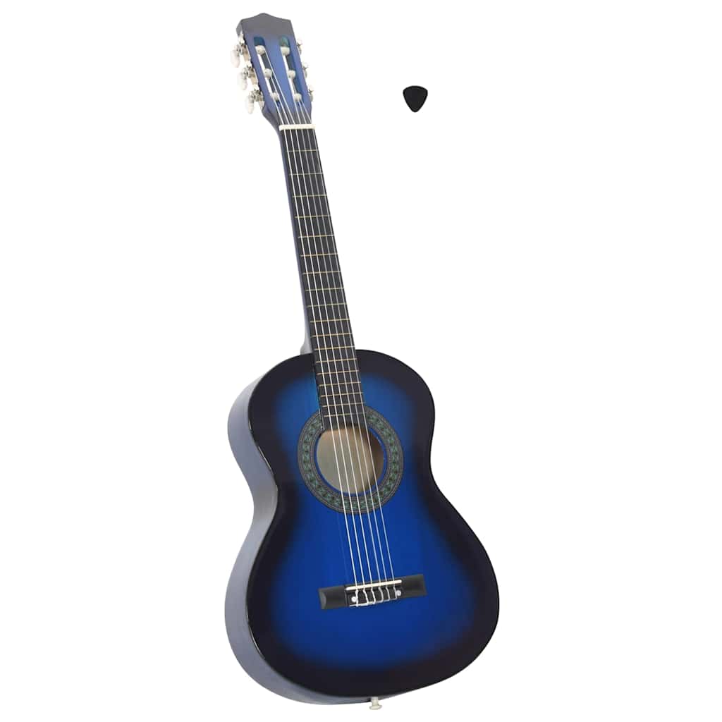 Klasična gitara za početnike i djecu plava 1/2 34"