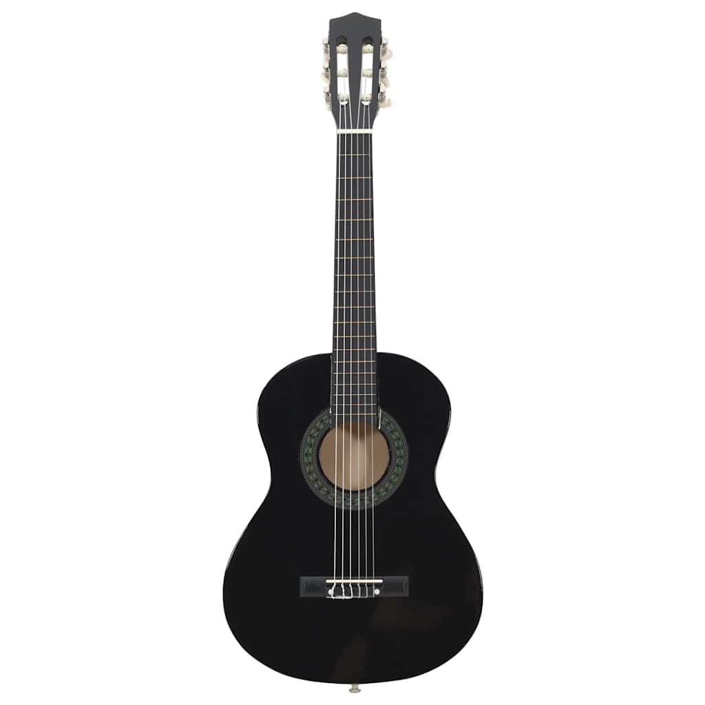 Klasična gitara za početnike i djecu crna 1/2 34"