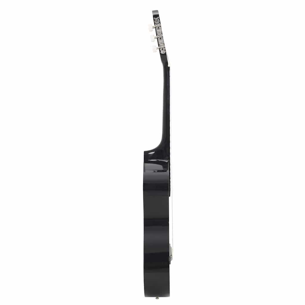 Klasična gitara Western s prorezom i 6 žica crna 38 "