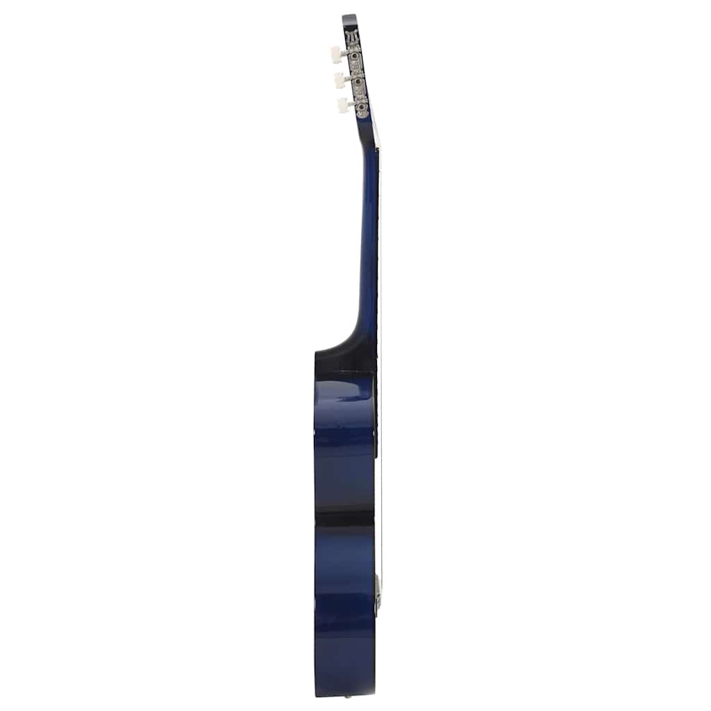 Klasična gitara Western s prorezom i 6 žica plava 38 "