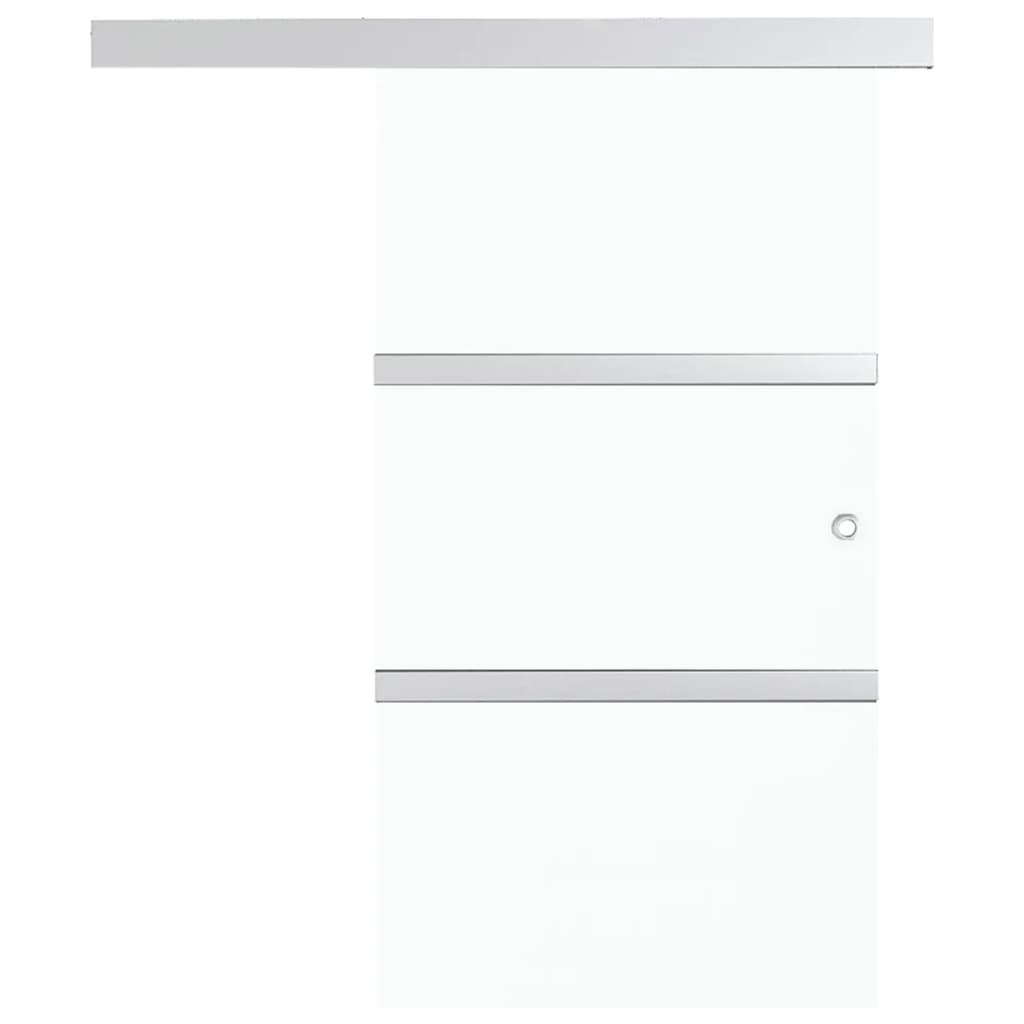 Klizna vrata od stakla ESG i aluminija 90 x 205 cm