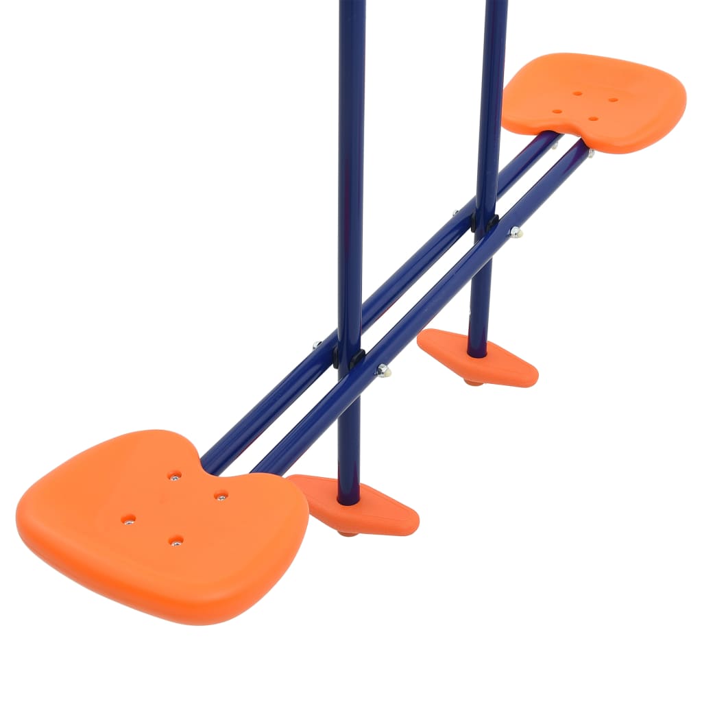 Set ljuljački s gimnastičkim karikama i 4 sjedala čelični