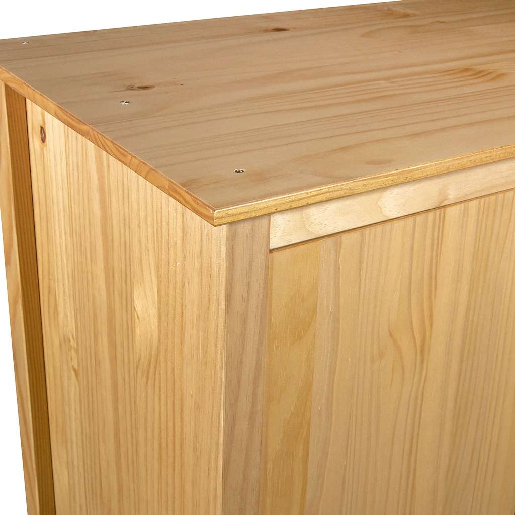 Dvokrilni ormar Hill 89 x 50 x 170 cm od masivne borovine