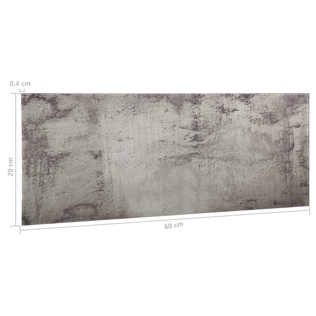 Zidna magnetna ploča od stakla 60 x 20 cm