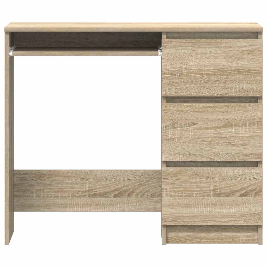 Radni stol boja hrasta sonome 90 x 45 x 76 cm konstruirano drvo
