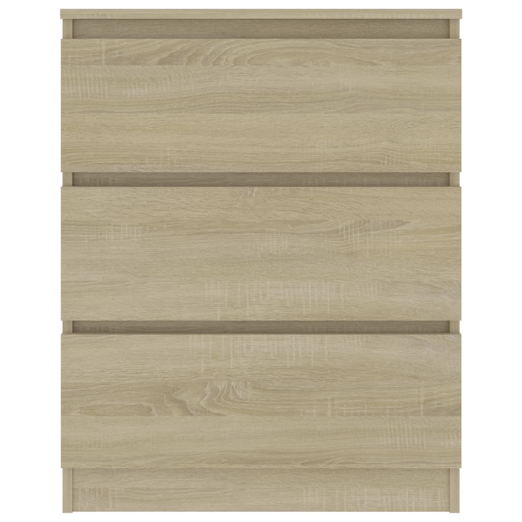 Komoda boja hrasta sonome 60 x 35 x 76 cm od konstruiranog drva