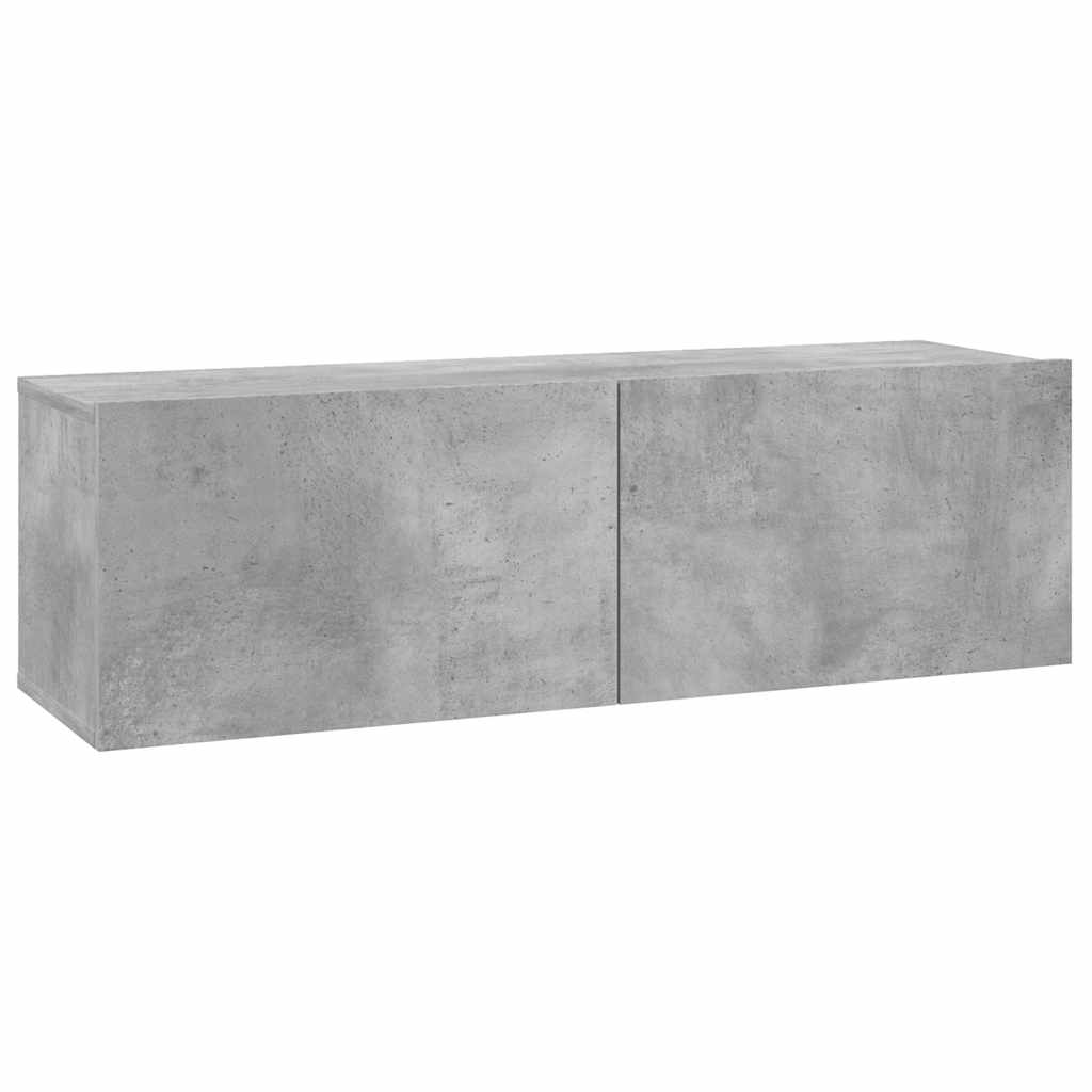 TV ormarić boja betona 100 x 30 x 30 cm od konstruiranog drva
