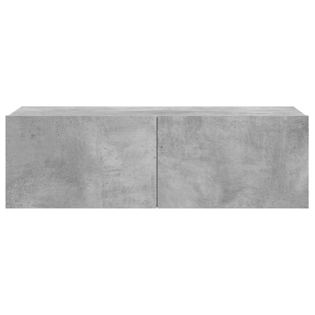 TV ormarić boja betona 100 x 30 x 30 cm od konstruiranog drva
