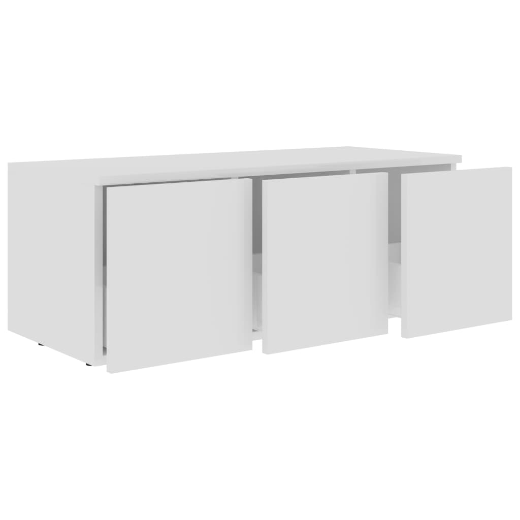 TV ormarić bijeli 80 x 34 x 30 cm od konstruiranog drva