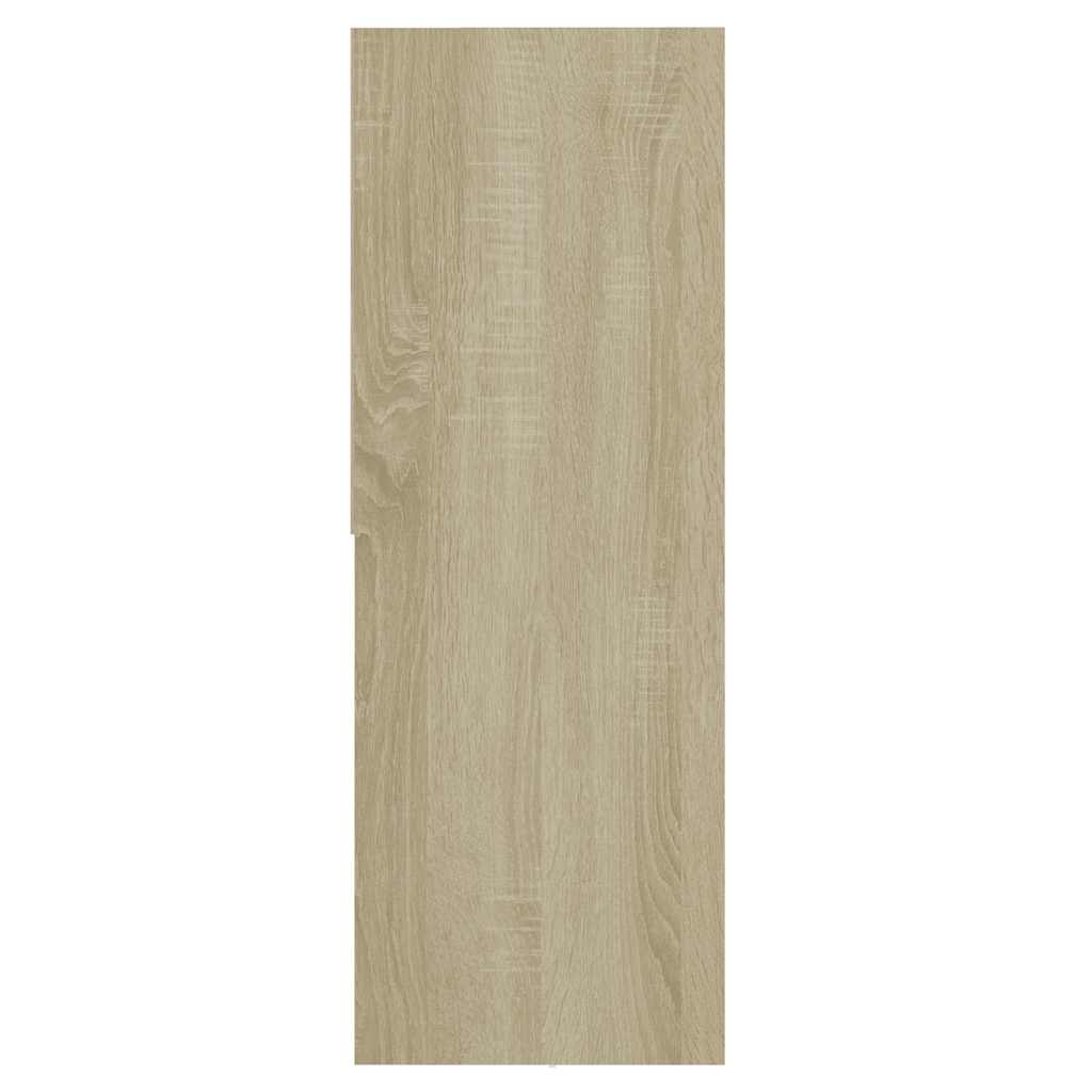Ormarić za knjige boja hrasta 67x24x161 cm konstruirano drvo