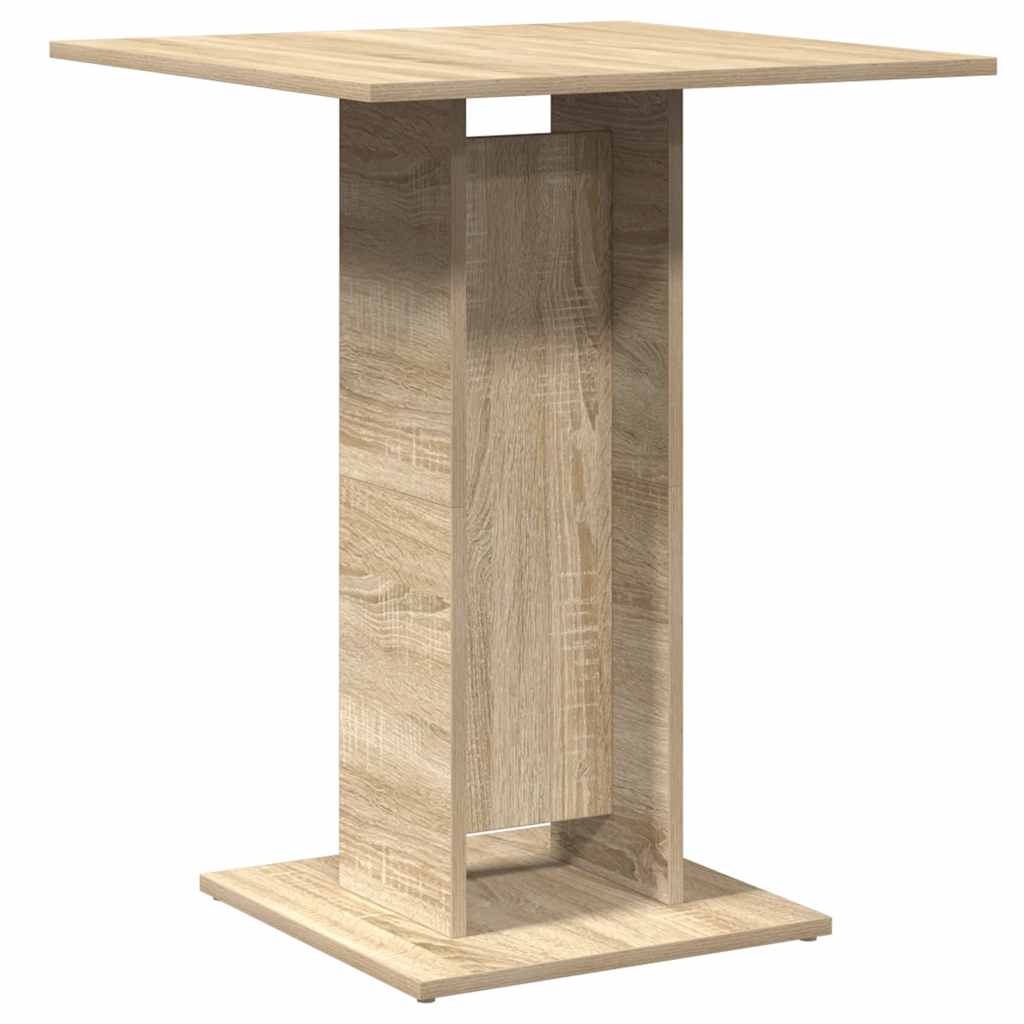 Bistro stol boja hrasta sonome 60x60x75 cm konstruirano drvo