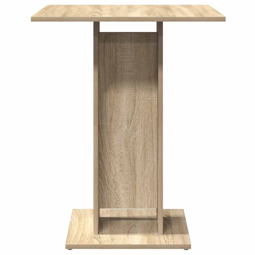 Bistro stol boja hrasta sonome 60x60x75 cm konstruirano drvo