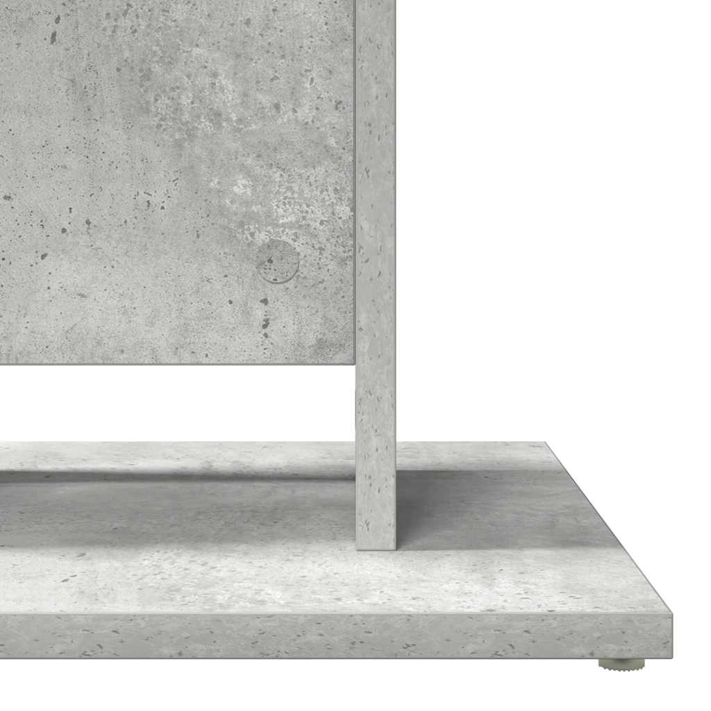 Bistro stol boja betona 60 x 60 x 75 cm od konstruiranog drva
