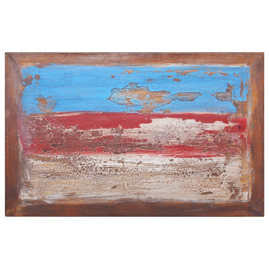 Stolić za kavu 80 x 50 x 40 cm od obnovljene tikovine