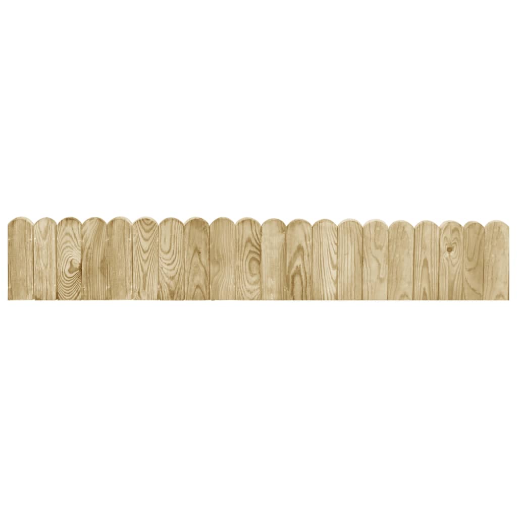 Rolane ograde 2 kom 120 cm od impregnirane borovine