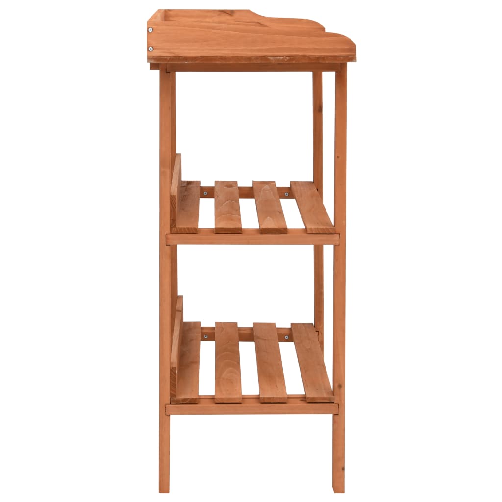 Stalak za biljke 76 x 37 x 89 cm od jelovine