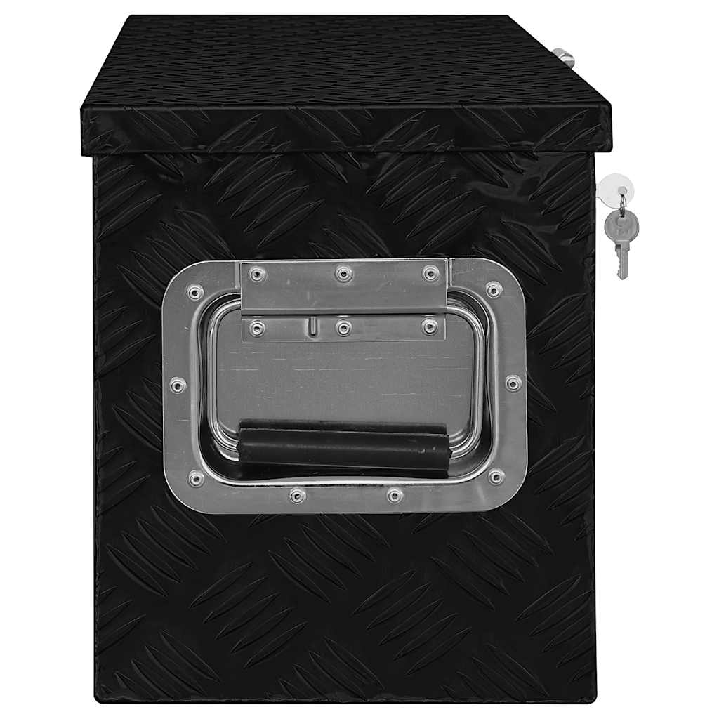 Aluminijska kutija 80 x 30 x 35 cm crna