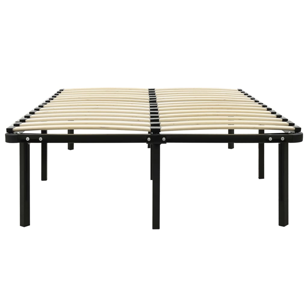 Okvir za krevet crni metalni 120 x 200 cm
