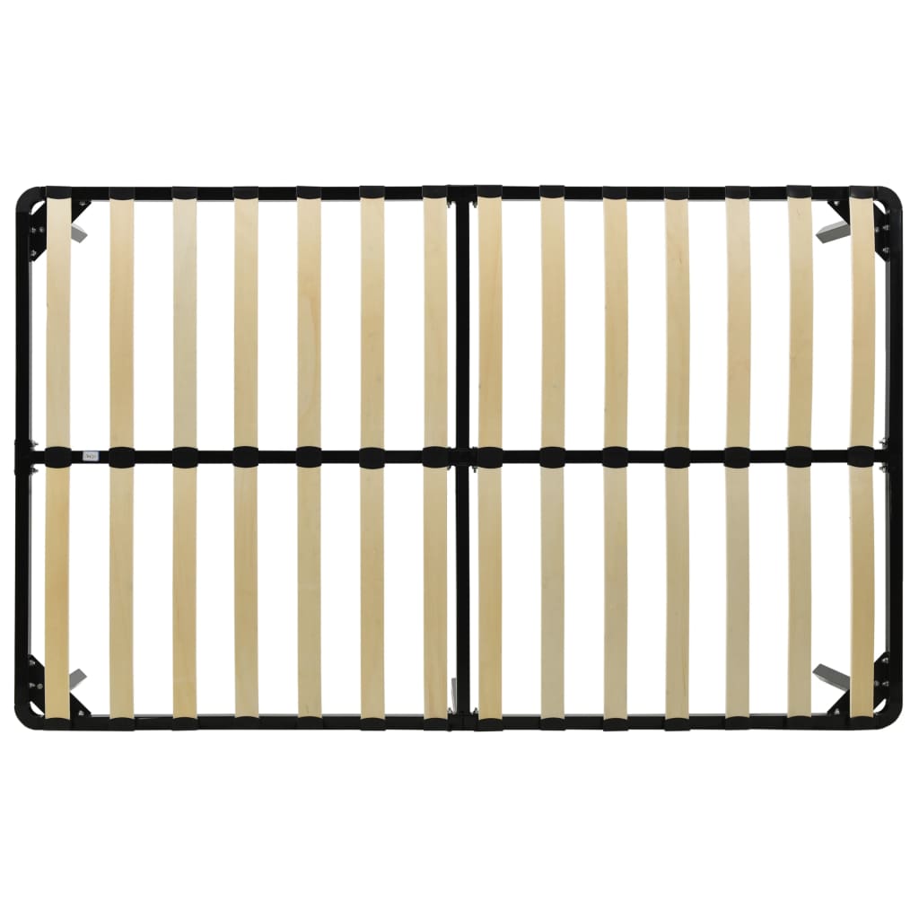 Okvir za krevet crni metalni 140 x 200 cm