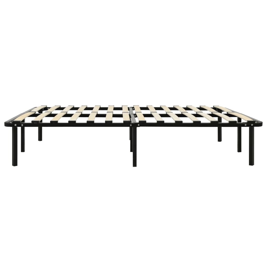 Okvir za krevet crni metalni 180 x 200 cm