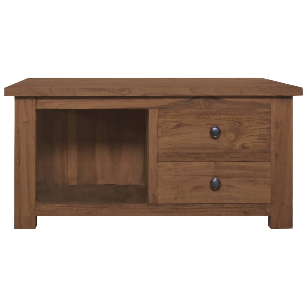 Stolić za kavu 68 x 68 x 33 cm od masivne tikovine