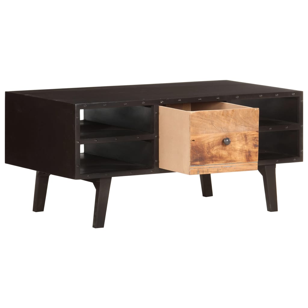 Stolić za kavu 100 x 50 x 45 cm od masivnog obnovljenog drva