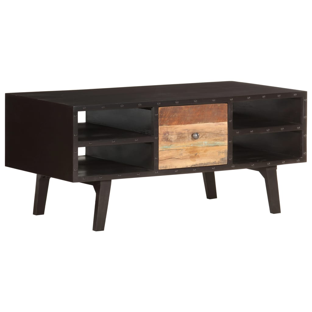Stolić za kavu 100 x 50 x 45 cm od masivnog obnovljenog drva
