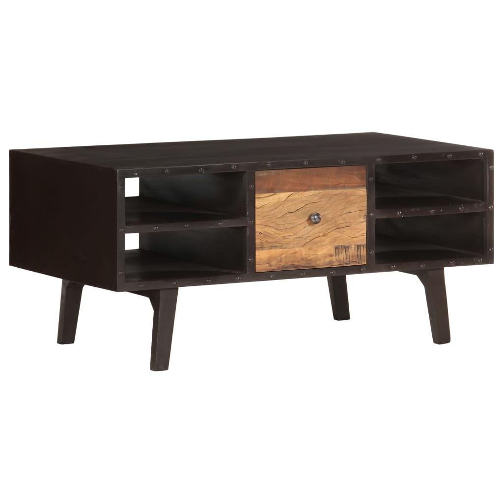 Stolić za kavu 100 x 50 x 45 cm od masivnog obnovljenog drva