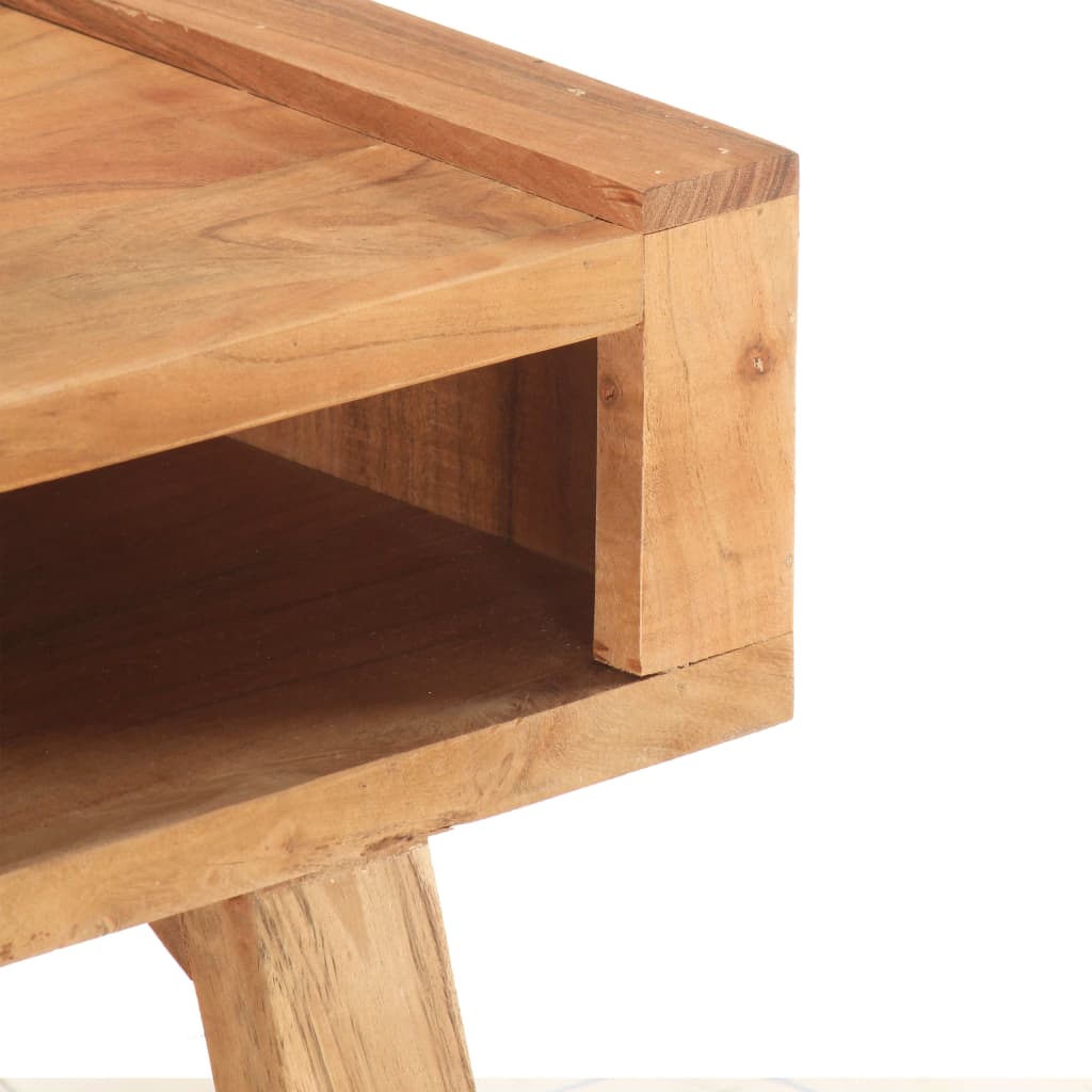 Stolić za kavu 100 x 50 x 45 cm od masivnog drva bagrema