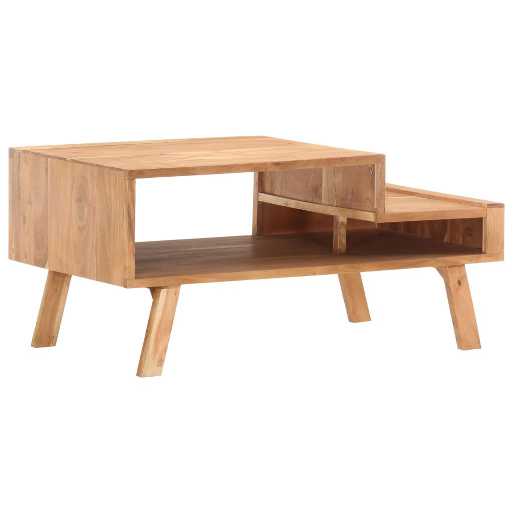 Stolić za kavu 100 x 50 x 45 cm od masivnog drva bagrema
